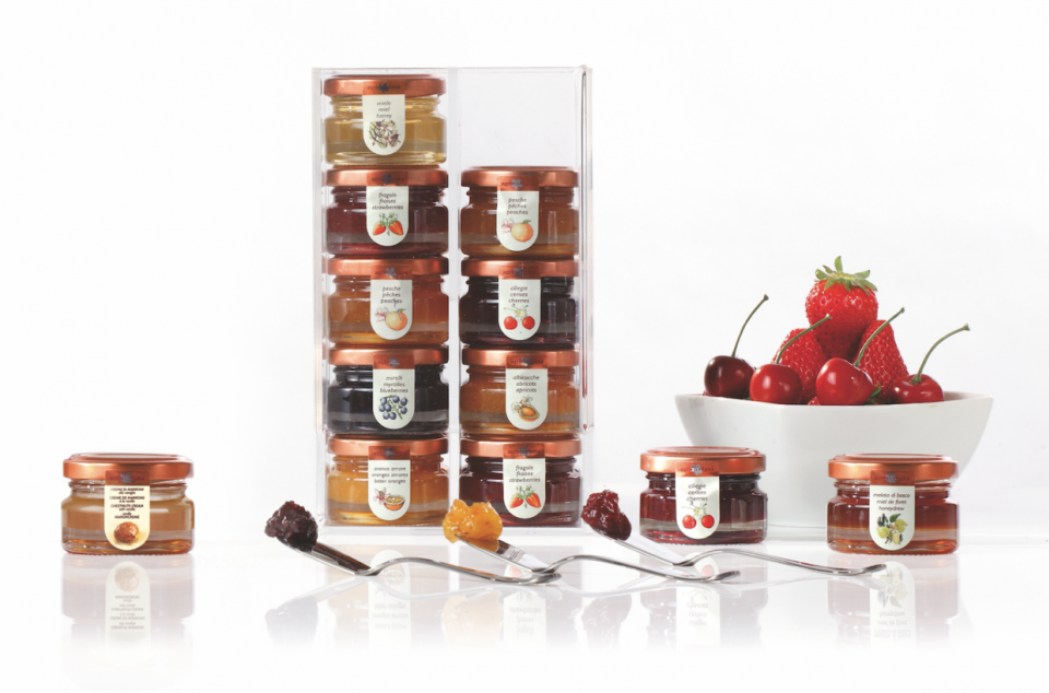 Agrimontana Italian jams are sold in the UAE by Shura Trading