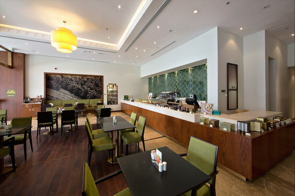 Café Bateel by Mazcot Carpentry & Décor UAE